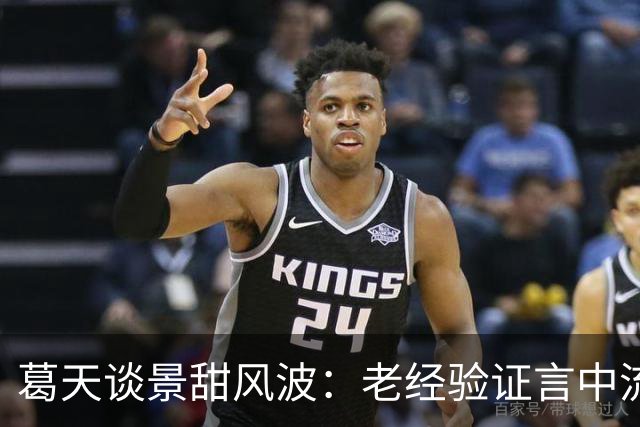 葛天谈景甜风波：老经验证言中流露心声